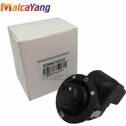 Exterior Mirror Switch For Renault Laguna II Electric Mirror Control Adjuster Switch With Folding Suitable For Megane 2 Scenic 2