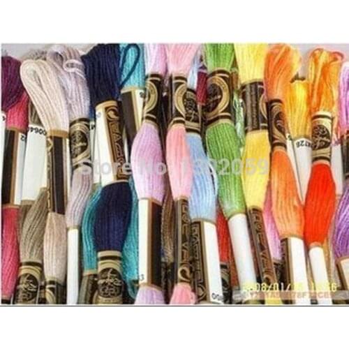 High Quality Similar DMC Cross Stitch Embroidery Thread Floss 4470 Pieces 8.7Yard 6 Strand