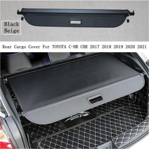 Rear Cargo Cover For TOYOTA C-HR CHR 2017 2018 2019 2020 2021 Privacy Trunk Screen Security Shield Shade Auto Accessories