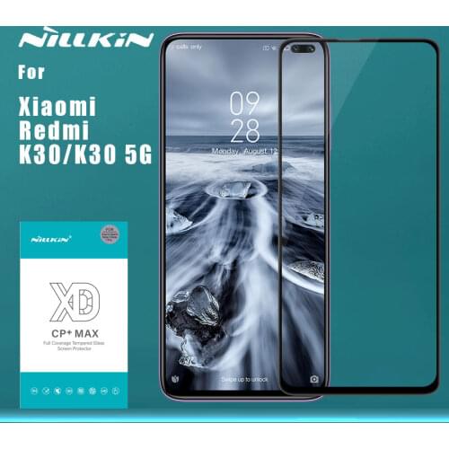 For Xiaomi Redmi K30 5G Poco X2 k20 pro Glass Nillkin XD CP+ Max Full Cover 3D Tempered Glass Screen Protector for Redmi k30