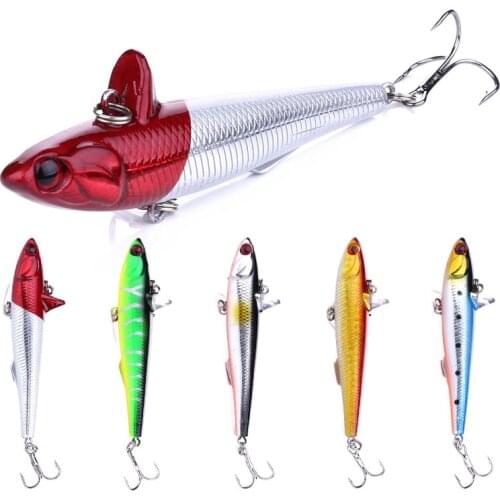 1pcs 90mm 14.5g 3D Eyes Sinking Pencil Lure Hard Plastic Dog Fishing Pike Fishing Lure Saltwater Minnow Fishing Tackle