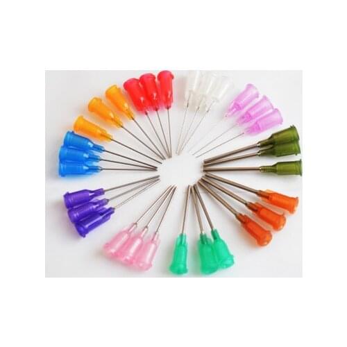 10Pcs/1.5 incheslot Dispensing Screw Needles Tip For Liquid Dispenser Syringe Syringes for Mixing Many Liquid