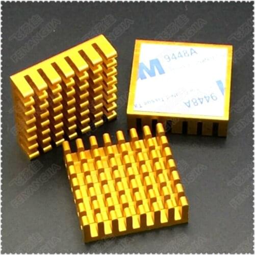 Free shipping) 10pcs 28x28x8mm Extrusion Aluminum heatsink radiator cooler for Electronic IC LED computer COOLER COOLING