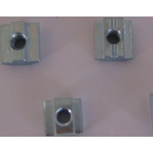 10 pcs lot Square Nuts T Sliding Nut Block Square Nuts M3 M4 M5 M6 for EU Standard Aluminum Frames