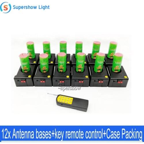 12 channel cold pyrotechnics firing system fireworks remote control cold base machine
