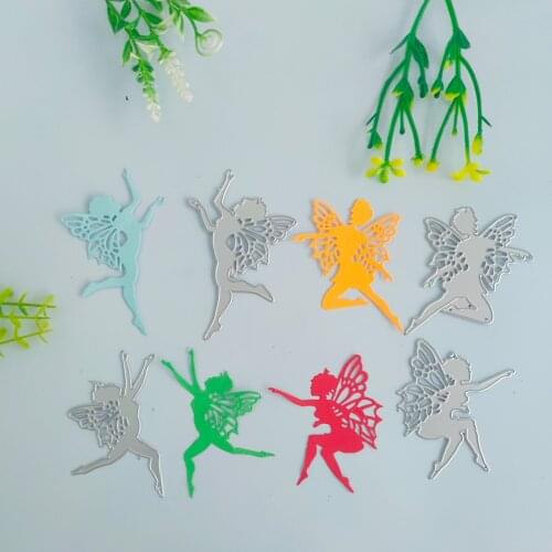 4 Angel Girl Angels decorate metal cutting moulds, DIY scrapbooks, photo albums, relief cards, handicraft moulds