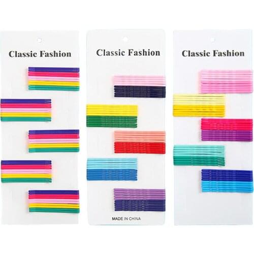 50Pcs Women Girls Salon DIY Wavy Hair Clips Hairpins Jewelry Accessories