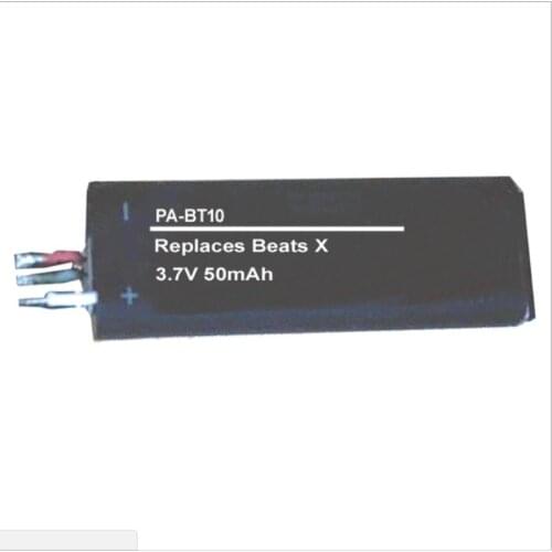 5pcs/lot TTVXO 50mAh Battery for Beats X Headset Battery YU10448-16002,A1773