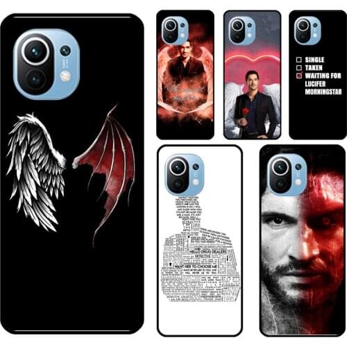 Lucifer Angel For Xiaomi Mi 11 8 9 SE Mi Note 10 Lite A2 Mi 10T 9T Pro Phone Cover For POCO X3 M3 Case