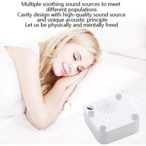 Electronic Sleep Aid White Noise Machine Sound Generator Spa Easy Sleep Baby Rain Relax Kids