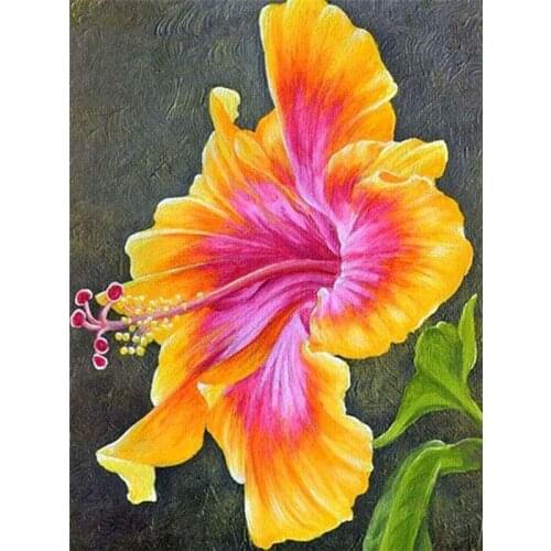 GATYZTORY Painting By Numbers For Adults Pink Bouquet Diy Handpainted Paint Kits Kids Unique Birthday Gift Drawing Art