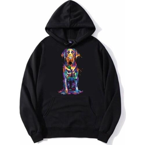 Labrador Splash Art hoodie Lab Lovers Gift Idea Retriever Art Men Hooded Sweatshirt Fleece Hoodies Harajuku Streetwear