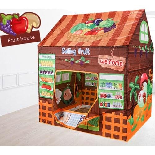 Kids Playhouse Wigwam Toys Tent For Children Kids Play Tent Indoor Outdoor Childrens House Tent Boy Girls Gift