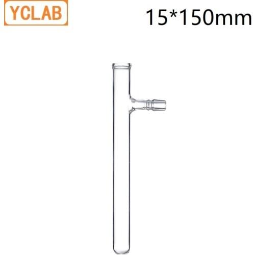 YCLAB 15*150mm Test Tube with Side Tube Borosilicate 3.3 Glass Simple Gas Kipps Apparatus Laboratory Chemistry Equipment