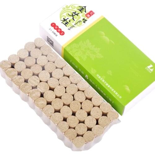 Quality 110pcs 10 years Authentic wormwood Moxa 18*30mm acupuncture moxibustion detoxification massage moxa rod