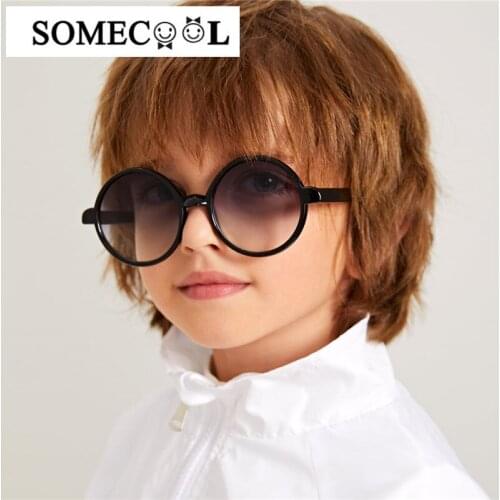 Classical Round kids sunglasses 2020 NEW model Vintage designer sun glasses for Boys&Girls 3-8 years Children UV400 Eyewear n477