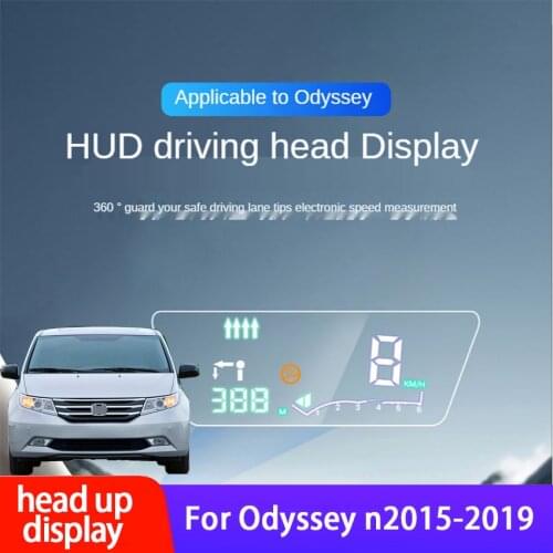 OBD Head-Up Display HUD Display High-Definition Projector For Honda Odyssey 2015 2016~2021 Hybrid Ailisent Speedometer Projector