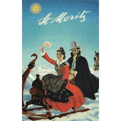 Moritz Ski Winter Tin Sign Metal Sign Bar Pub Garage Diner Cafe Home Wall Decor Home Decor Art Poster