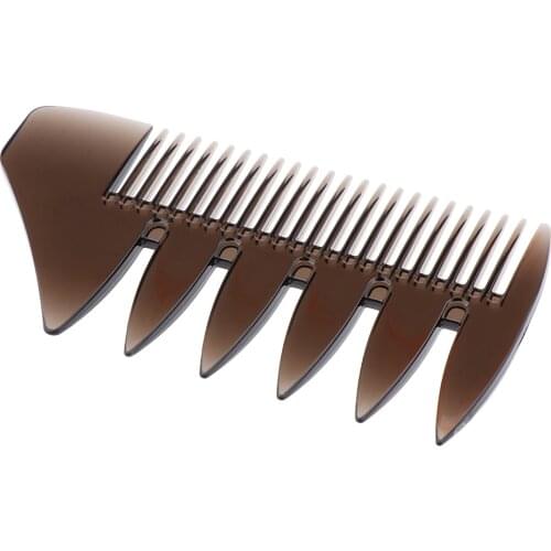 2-in-1 Stylist Comb for Slicked-back,Undercut,Mohawk,,Bowl Cut,Quiff Hairstyle