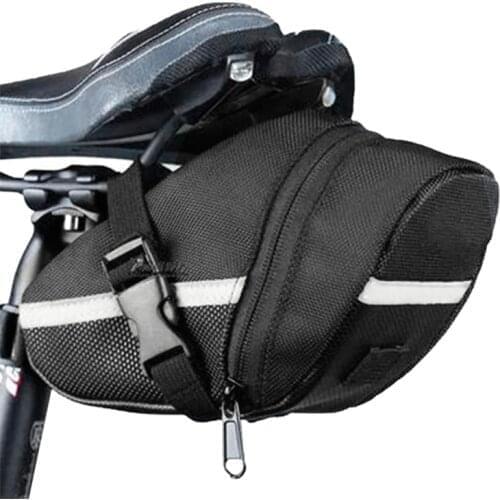 Portable Waterproof Bike Saddle Bag Cycling Seat Pouch Bicycle Tail Bags Rear Pannier Larger Cycling Equipment Bicycle Bags