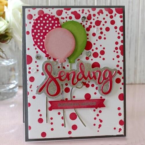 Bubbly Bubble Stencil for DIY Scrapbooking Album DIY Paper Card Craft Fun Plastic Templates Decoation New 6x6 inch