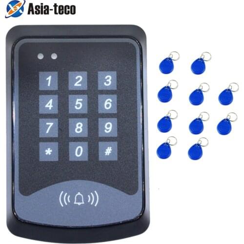 RFID Access Control Keypad System Device Machine 125Khz Security Door Keypad Lock access control system kit 1000 users