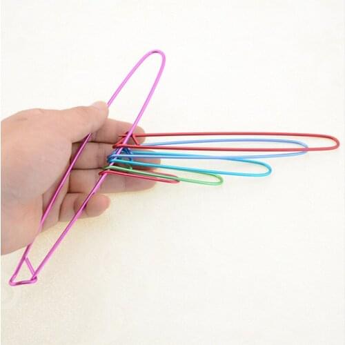 6pcs Coloful Weaving Sewing Pins Alumina Safety Knitting Needle Dressmaking Pin Knitted Stitch Holders Decorative Pins Crafts