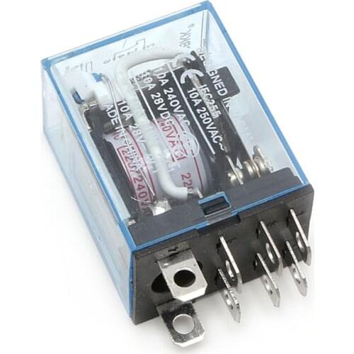 High Quality 1Pc LY2NJ AC 220V Coil 10A 240V Power Relay DPDT LED Light Relay Electrical Equipment Accessories