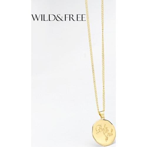 Wild & Free Gold Pendants