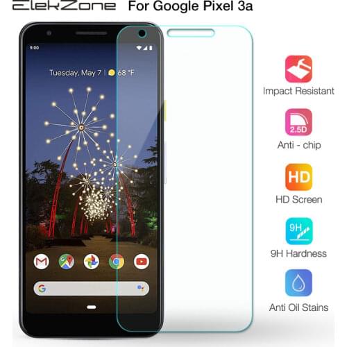 9H Hardness Tempered Glass for Google Pixel 3a 5.6" Screen Protector Protective on Google Pixel 3a G020A G020E G020B Pixel 3 a