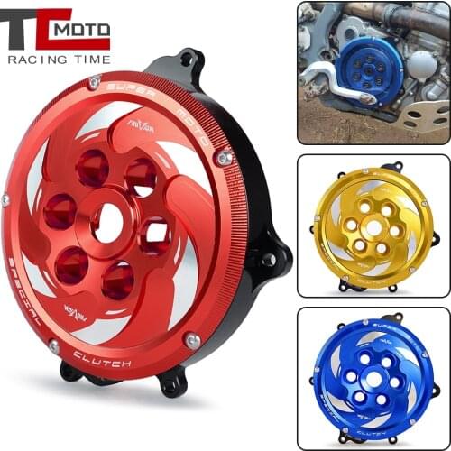 Engine Clear Clutch Cover Case Guards for Suzuki DRZ 400 S E SM 2005-2020 DRZ400S DRZ400E DRZ400SM DRZ400 Motorcycle Accessories