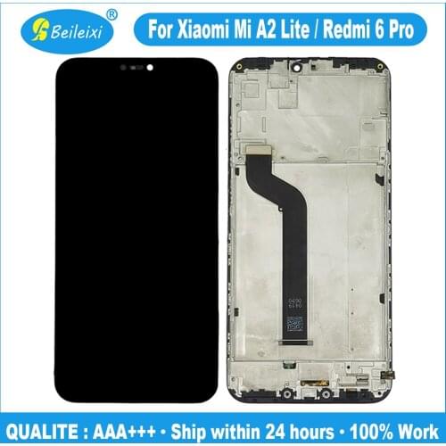 For Xiaomi Redmi 6 Pro / Xiaomi Mi A2 Lite LCD Display Touch Screen Digitizer Panel Replacement