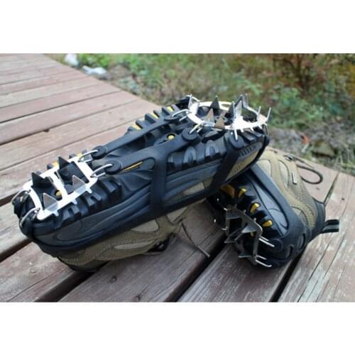 Snow Winter Crampons Ice Cleats Grips Climbing Shoes Cover Anti Skid