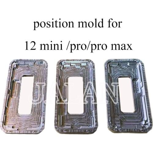 12Mini 12Pro Max 11Pro Max X XS MAX XR Position Mold For LCD Screen Top Glass OCA Location Laminate Use Machine