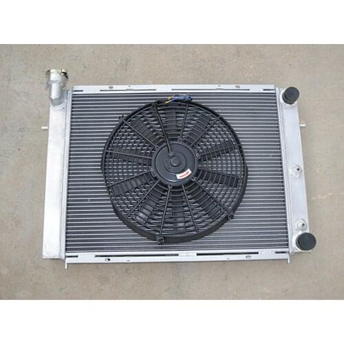 Hot Selling Aluminum Radiator +Fan For HOLDEN COMMODORE VL RB30 L6 AT/MT 42MM