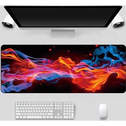 80x30cm XL Lockedge Large Gaming Mouse Pad Computer Gamer Keyboard Mouse Mat Hyper Beast Desk Mousepad for PC Desk Pad