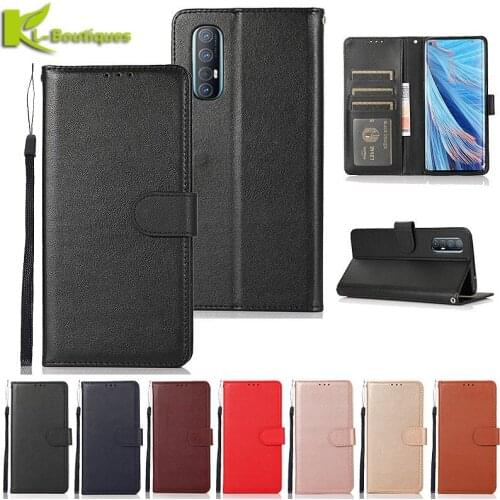 Find X2 Pro Leather Case on For Coque OPPO Find X 2 X2 Pro Case OPPO Find X2 Neo Lite Cover Classic Flip Wallet Phone Cases Etui