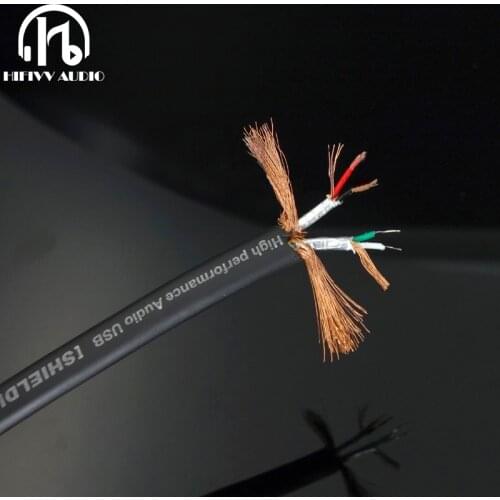 Hi end usb signal cable of audio cable JAPAN UM1 usb cable amplifier decoder Oxygen free copper plated silver Signal wire