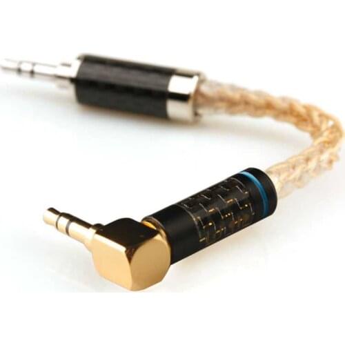 Xiao Fan GG 3.5mm to 3.5mm Custom interface Cable Aux Audio Cable for Car/Headphone/power amplifier/Oneplus 5t