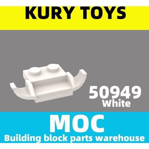Kury Toys DIY MOC For 50949 Building block parts For Plate, Modified 1 x 2 with Racers Car Grille