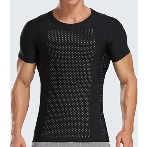 Men Corset Body Tummy Shaper Fat Burning Vest Belly Waist Girdle Shirt Shapewear Underwear Girdle Shirts Modeling Strap Male