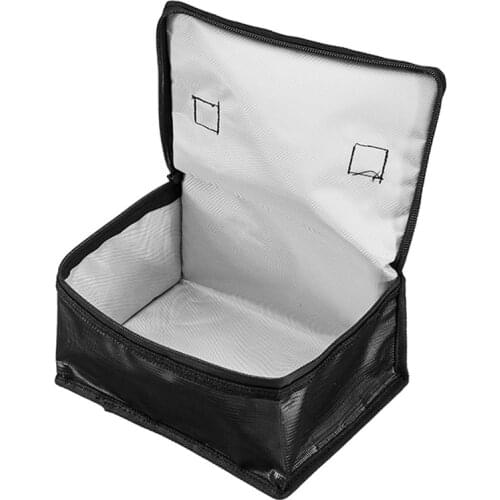 Fireproof Explosion-Proof Waterproof LIPO Battery Safety Bag 220X155X115mm for RC Model Airplane Helicopter FPV Racing Batteries
