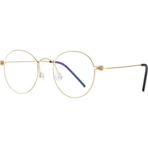 Pure Titanium Progressive Multifocus Glasses Frame Vintage Unisex Optical Eyewear Ultralight Anti-fatigue Reading Eyeglasses