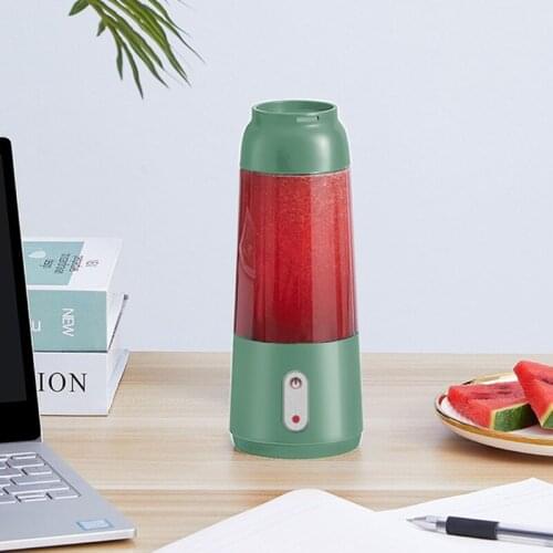 Portable Blender Personal USB Rechargeable Juice Cup for Smoothie Protein Shakes Mini Handheld Fruit Mixer Bottle