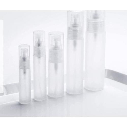 6ml 10ml 15ml 30ml 50ml Empty Perfume Bottle PP Plastic Sample Bottle Travel Spray Empty Perfume Atomizer Vial Bottle F20172850