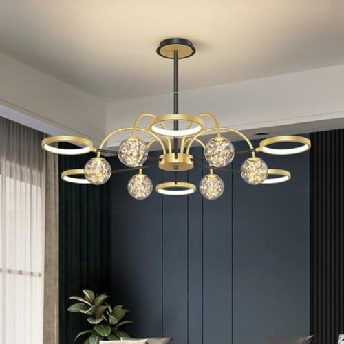 Nordic Light Luxury Chandelier Living Room Lamp 2021 New Simple Modern Atmospheric Creative Dinning Room Lights