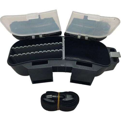 Fishing Accessories Tackle Box Storage Case Lures Baits Spoons Hooks Reels Storage Bag Waist Belt Fishing Bags