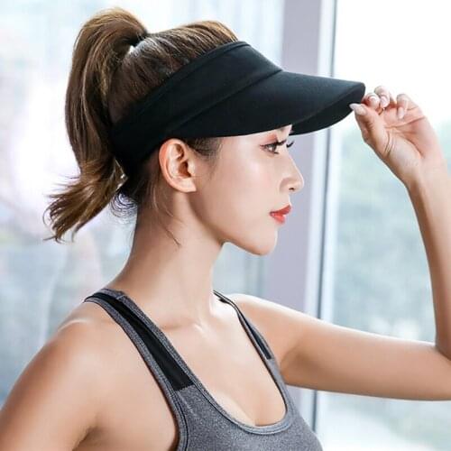 New Men Womens Sun Hat Girls Classic Fashion Beach Sunhat Sport Headband Cap Adjustable Sun Sports Visor Hat Baseball Cap