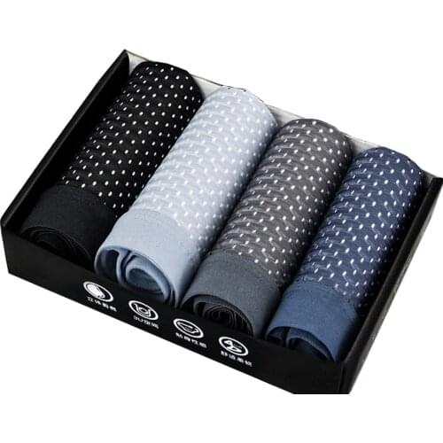 4pcs/lot Underwear Men Boxer Short Man Boxers Boxershort Panties Boxeur Homme Underpants Sexy Mesh Boxers New