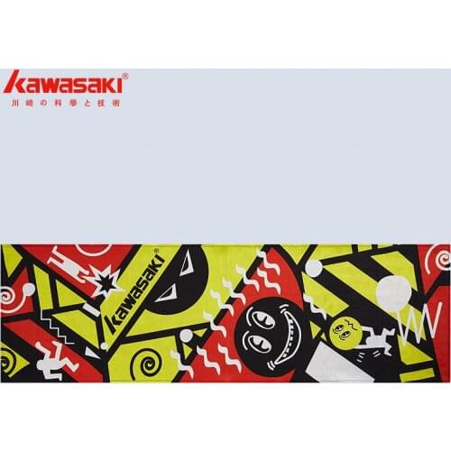 2021 Genuine Kawasaki Sports Towel Sweat-absorbent Fitness Towel Thickened Fitness Running Quick-drying Breathable KTW-982